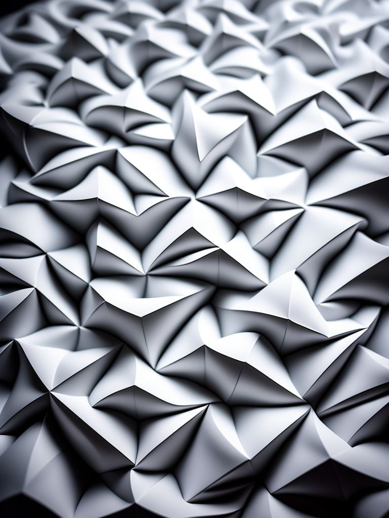 natural-pony683: intricate geometric tessellations with exact folds and ...