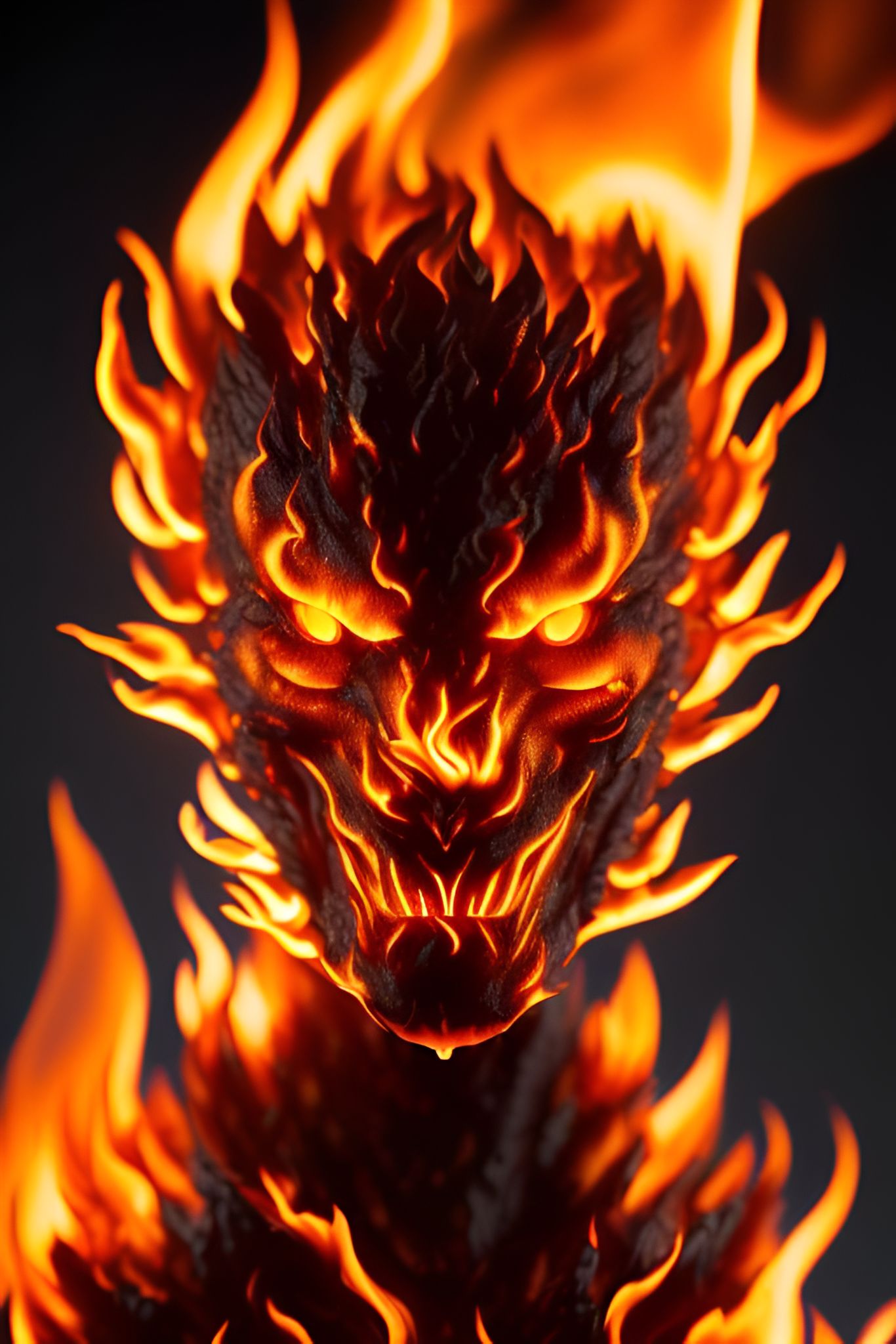 SilverEvermoore dnd fire elemental. a creature that embodies the