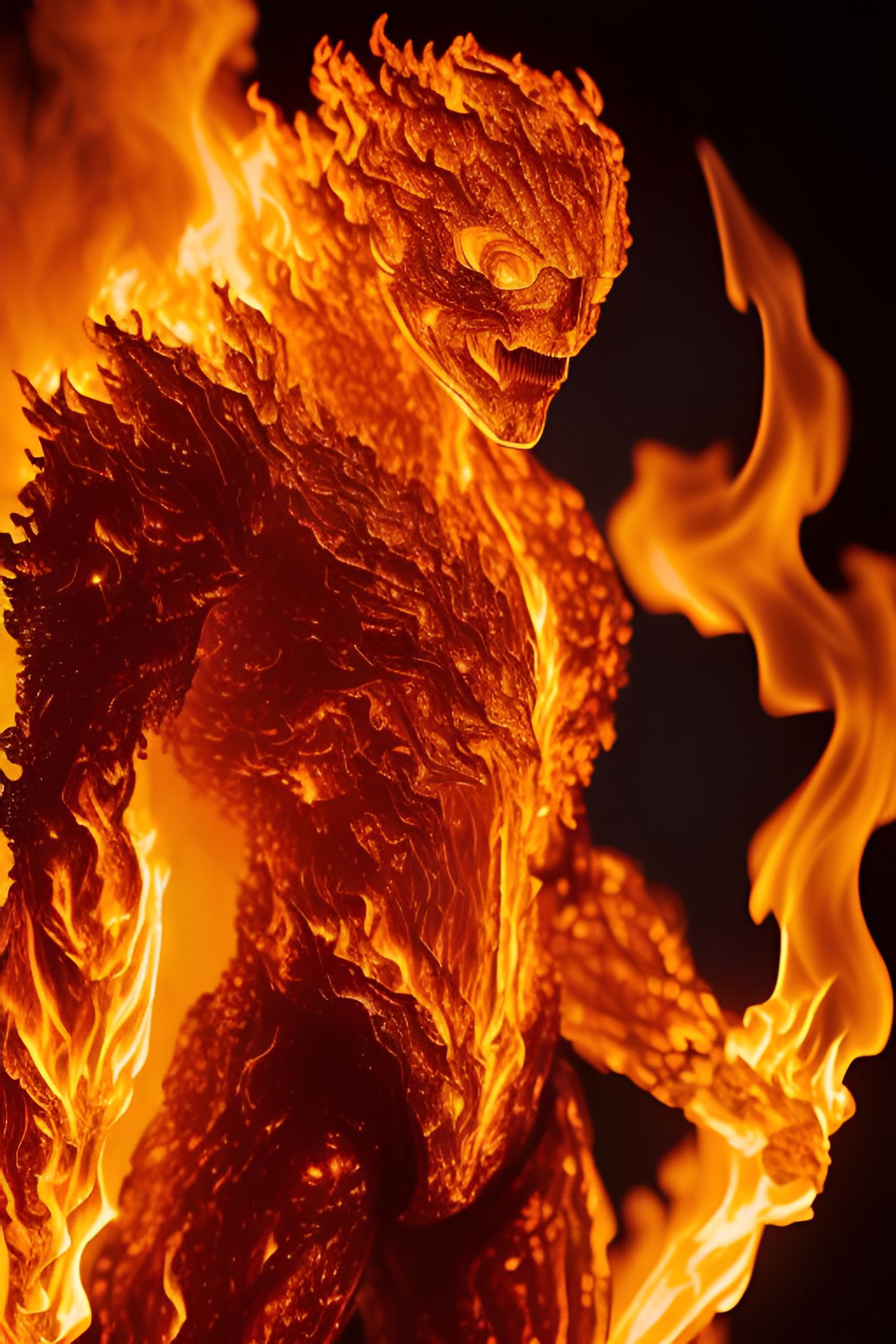 Fire Elemental Dandd