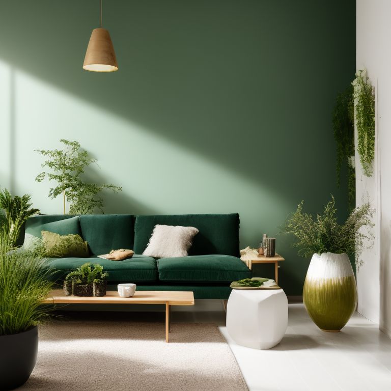 Areias81: The image depicts a bright, modern living room with pastel ...