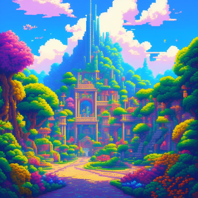 8-bit fantasy pixel art 32x32, Stable Diffusion