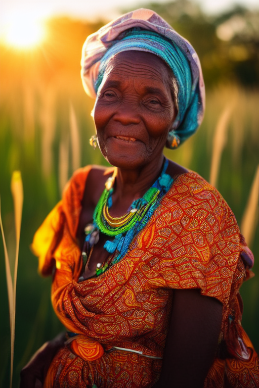 Chief-koala295: Imagine An African Grandmother Walking Through A Field 