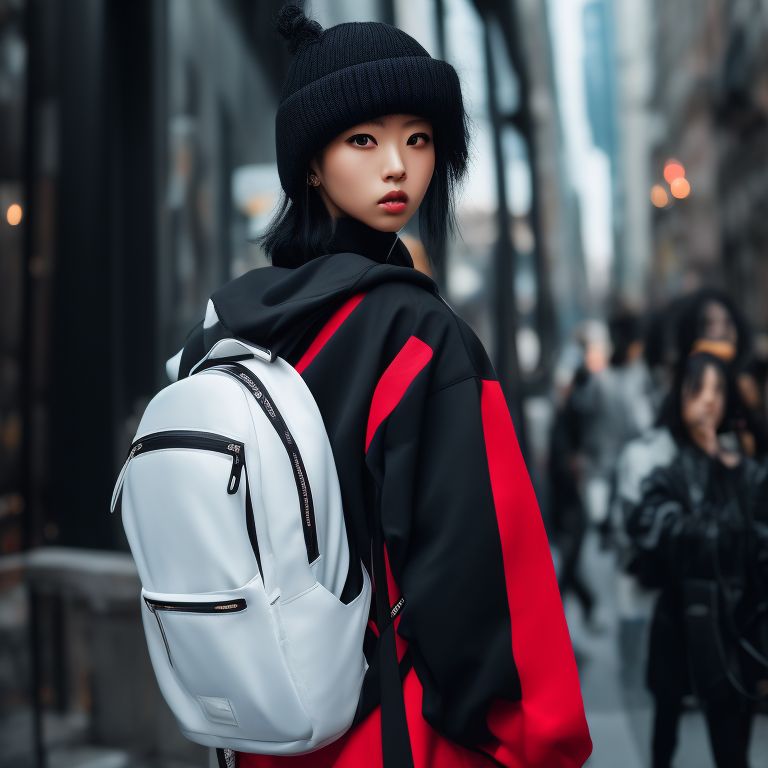 Girls shop wearing balenciaga