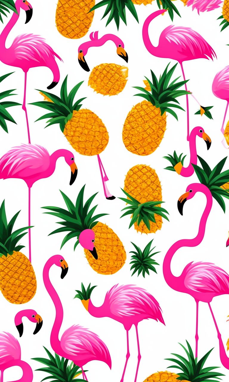 moodybrowneyes Flamingos, Sunglasses, Pineapples