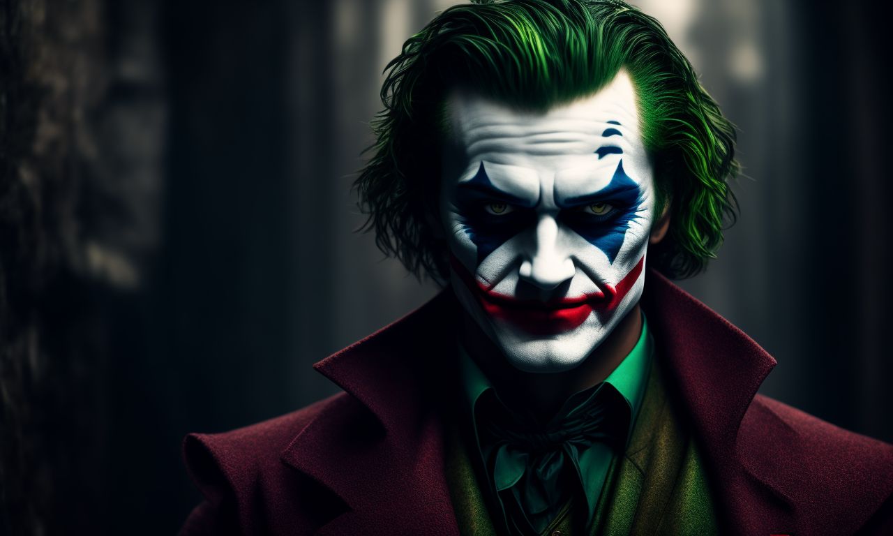 fat-raccoon454: Joker Very scary, Cinematic view, Cinematography ...