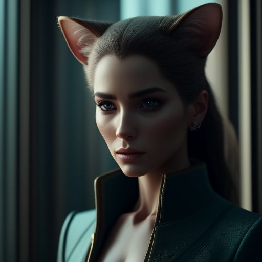 stainedbat904 female cathuman hybrid