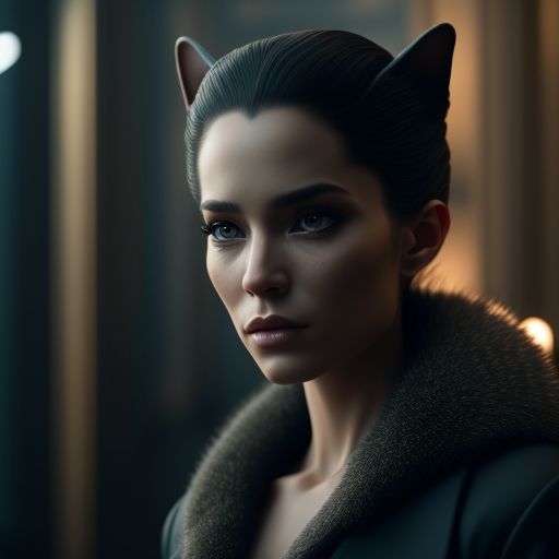 stainedbat904 female cathuman hybrid