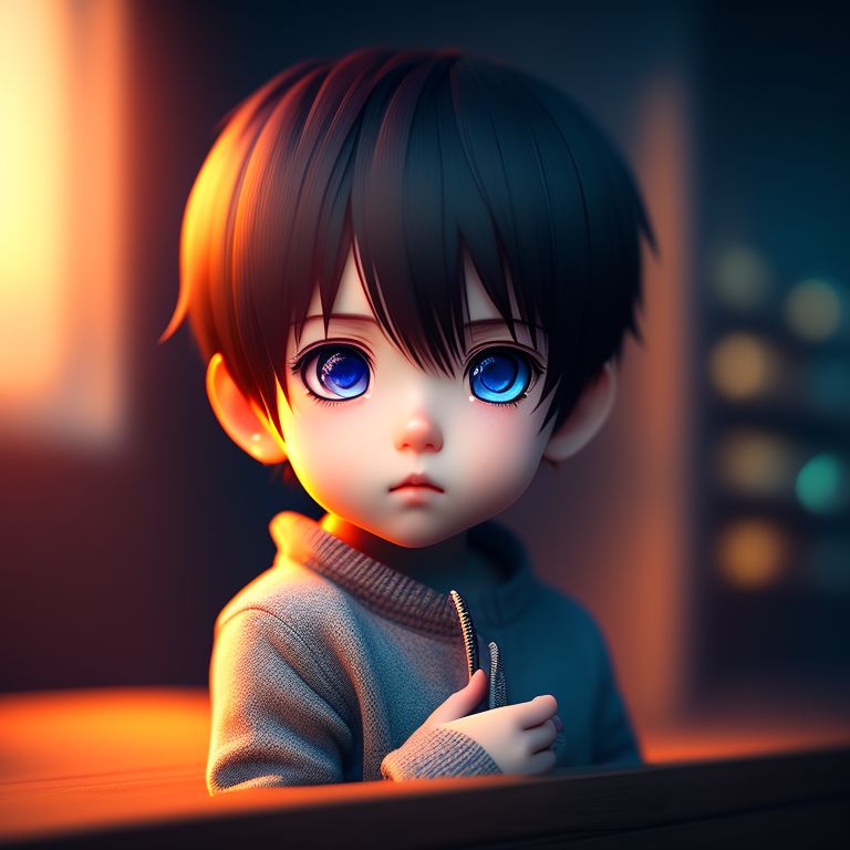 young boy anime