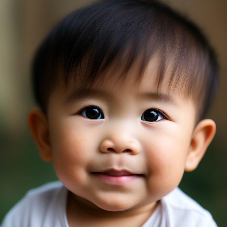 half asian half white babies with blue eyes