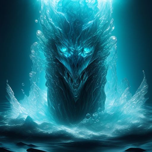 Elemental Water Wolf