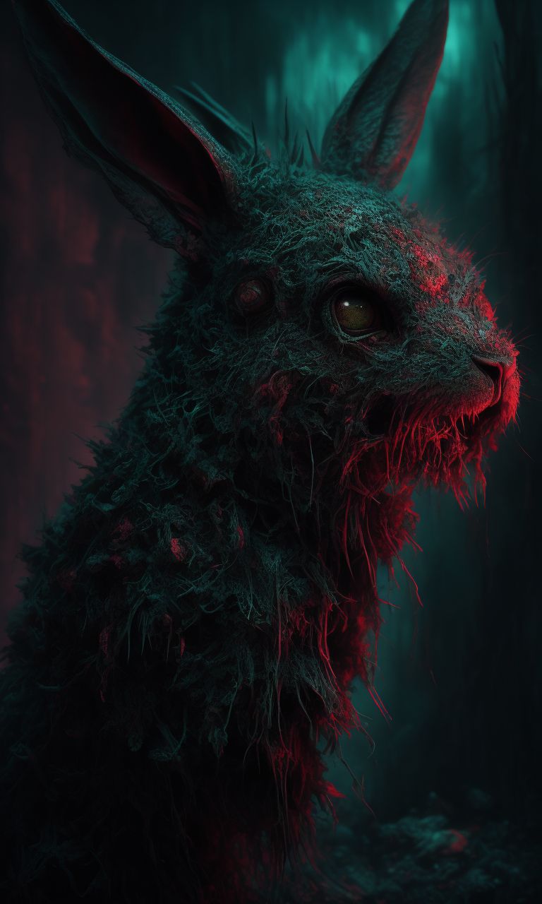 ArtStation - Zombie rabbit