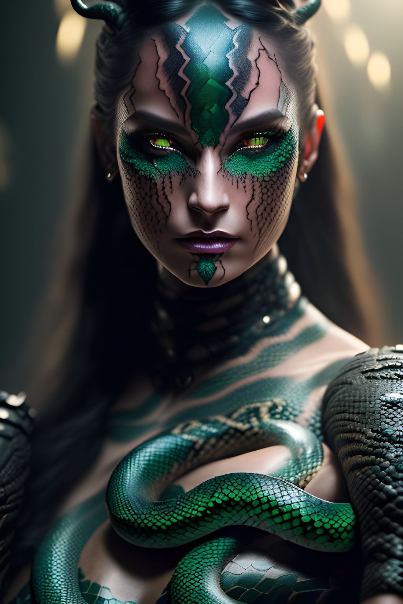 SilverEvermoore A female demon in disguise as a human with black hair