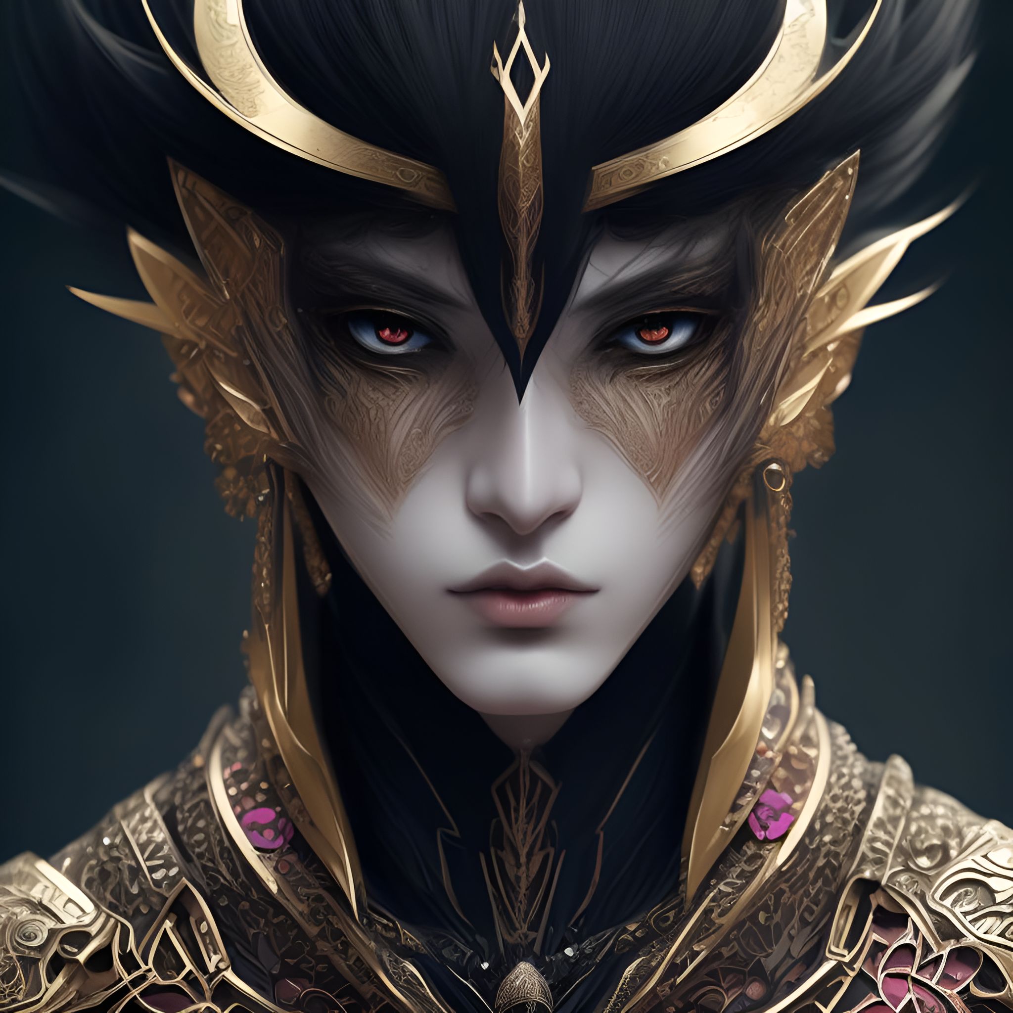 CamillaKr: flamboyant human warrior, Fantasy, digital art ...