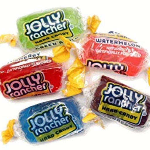 dustinholloway: Purple Jolly Rancher candies in candy wrapper, in clear ...