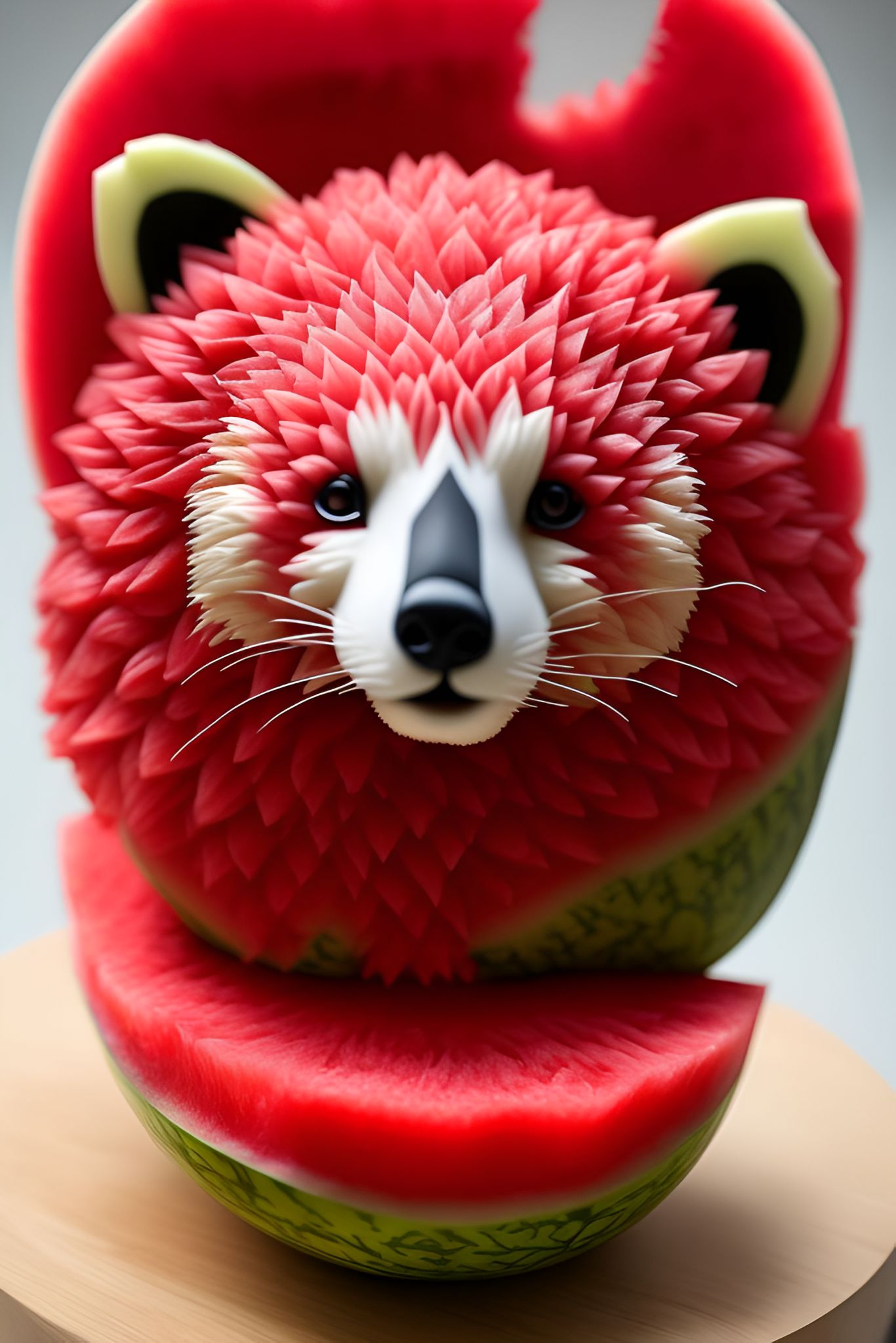 hard-chough87: Red Panda, Fresh, beautiful, bright colors