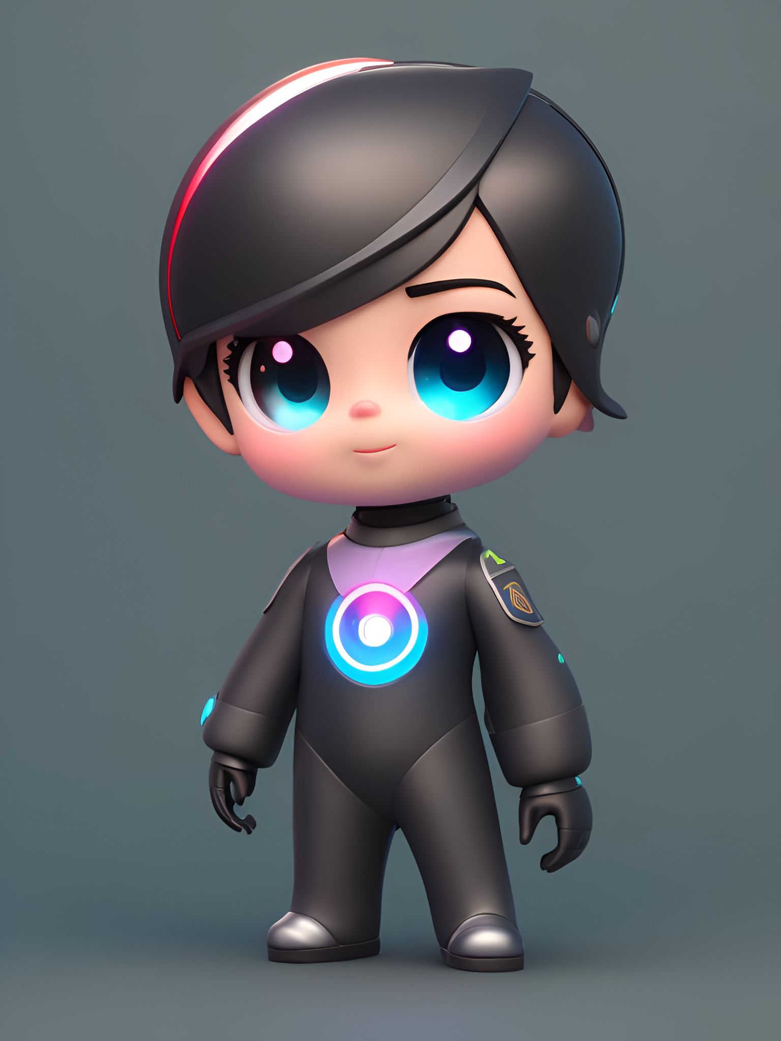 morphlin: Create a full-body portrait of 'Fusion,' inspired by cute ...
