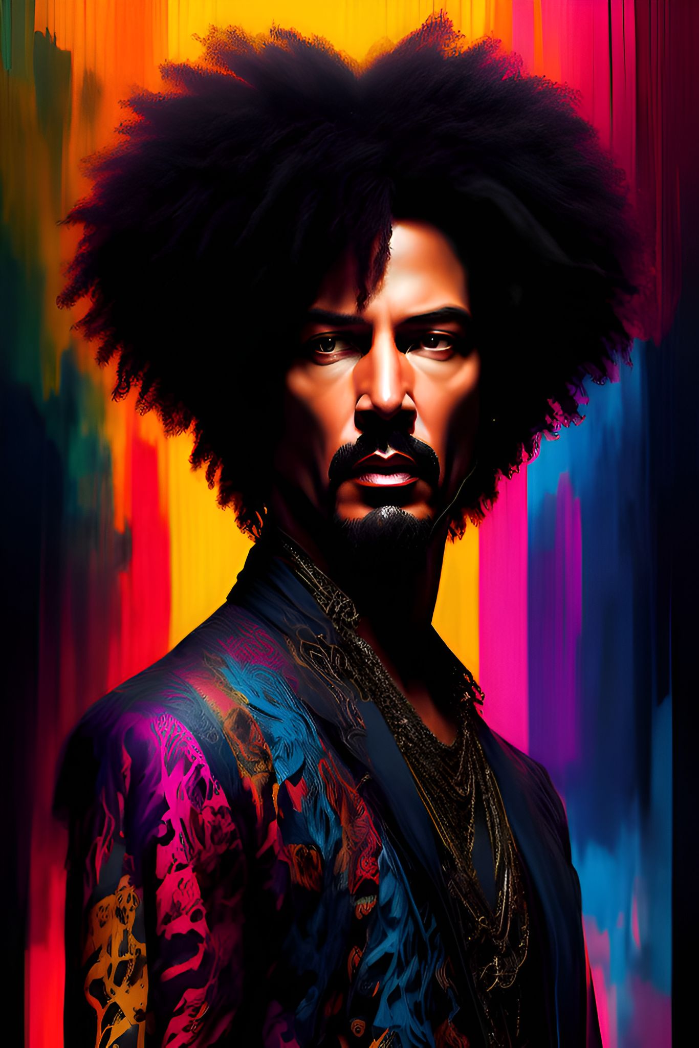 Max_Turbo: Laser Cut Zebra Pattern Stretch Wear Puree Afro Supermodel ...