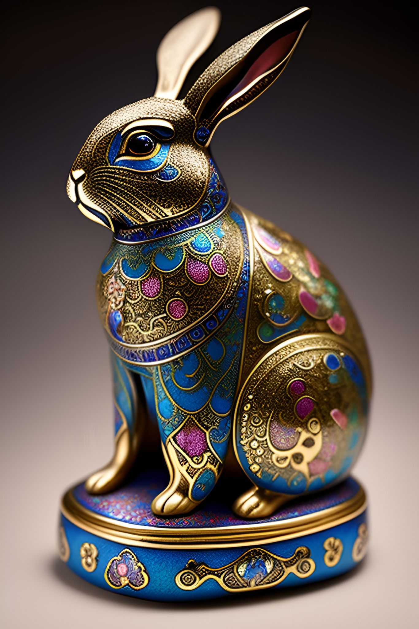 Foul-Rabbit: ((Rabbit)) figurine