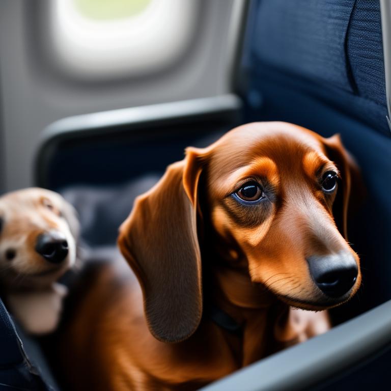 Dachshund airline outlet carrier