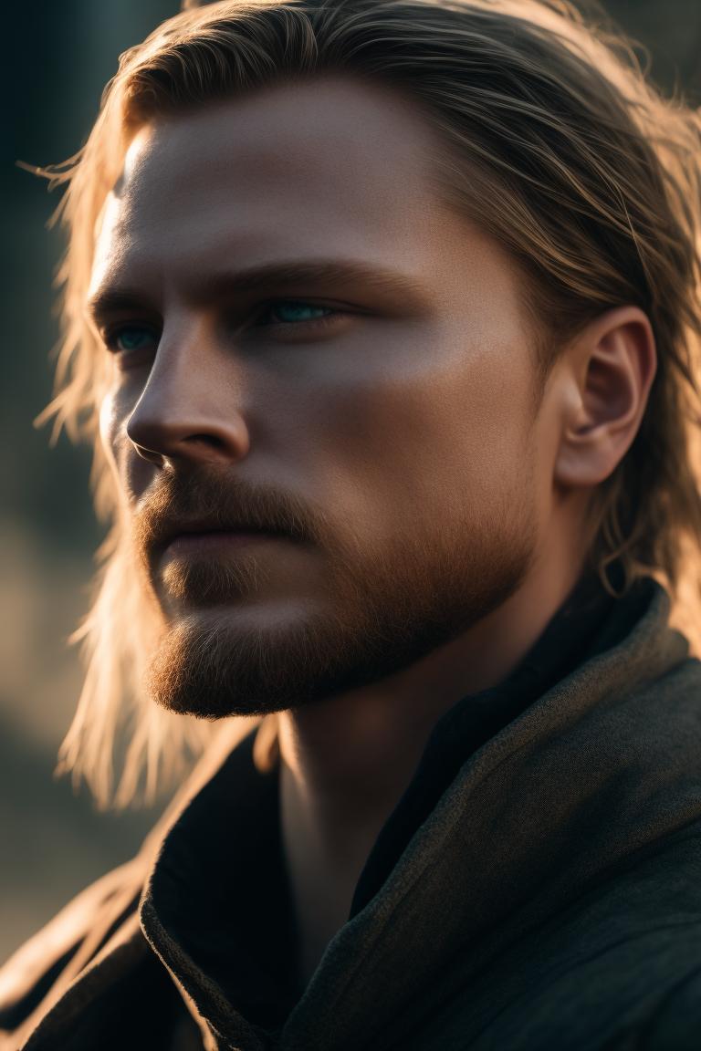 aryapratm: Erling Haaland as Thor son of Odin, Asgard Place, extremely ...