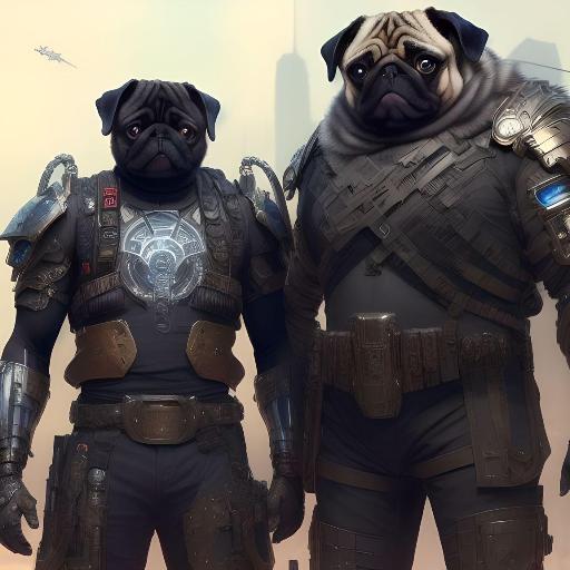 Pug store in armor