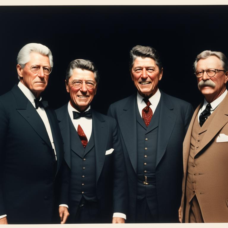 frank-pig796: Andrew Jackson, Ronald Reagan, Bill Clinton, Teddy Roosevelt