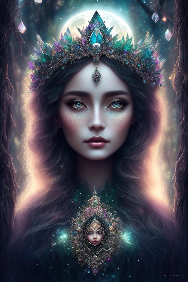 fickle-loris892: beautiful mother earth goddess, wear crystal crown ...