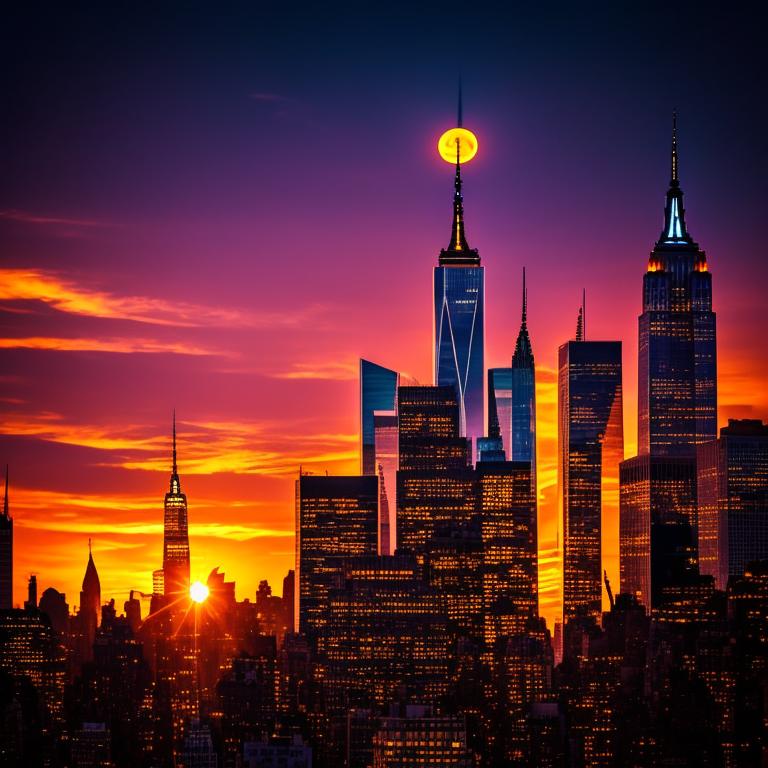 meetjoeblack: lord shiva happy new york city sunset