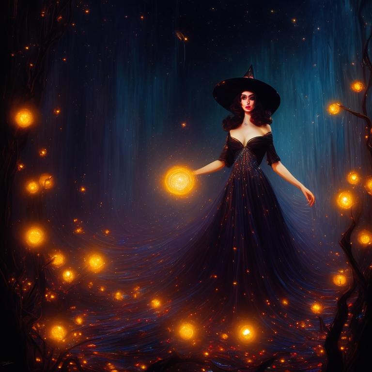 moral-turtle525: ((perfect witch)) In the impressionistic style of ...