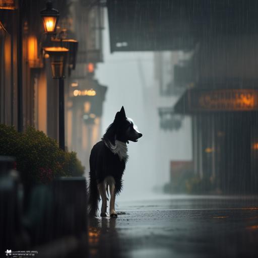 leafy-dove945: Mysterious Border Collie roaming the city streets in the ...