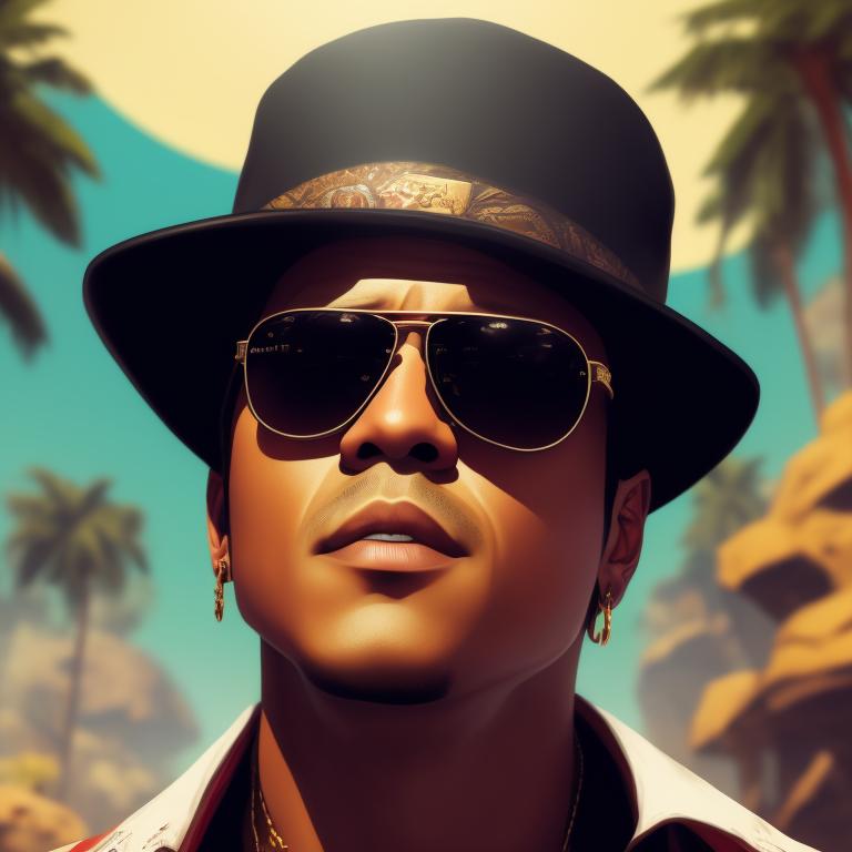 fat-raccoon454: bruno mars 4k wearing sunglasses,wearing t-shirt of ...