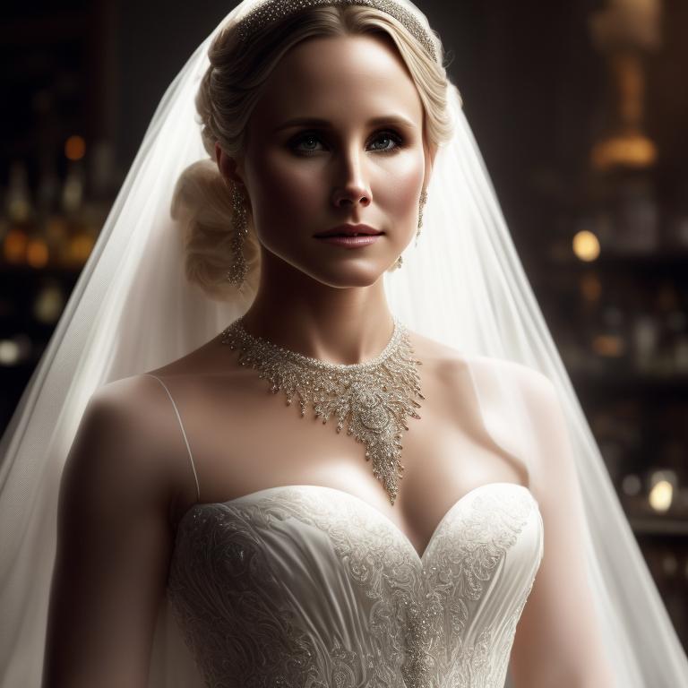 Kristen Bell reveals epic bridal shower – with the most unusual wedding  outfit