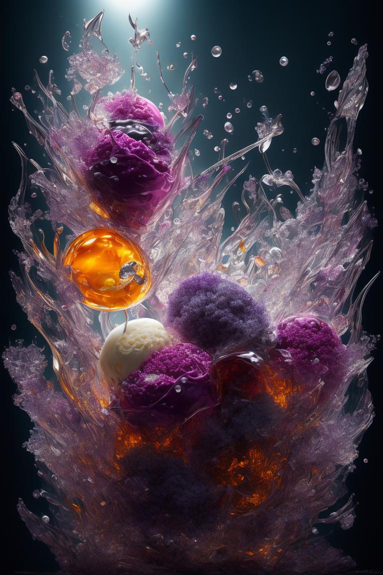 moral-turtle525: knickerbocker glory, tall thin glass, colored ice ...