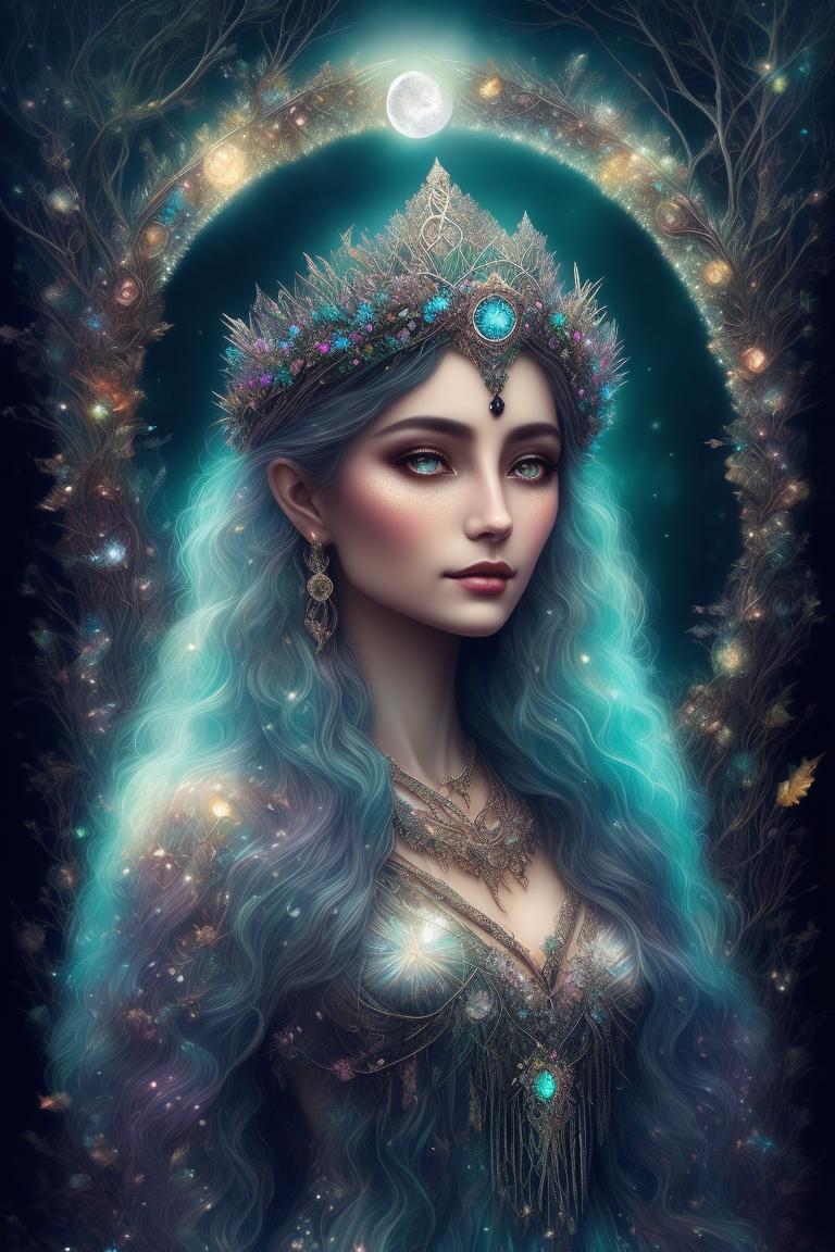 fickle-loris892: beautiful mother earth goddess, wear crystal crown ...