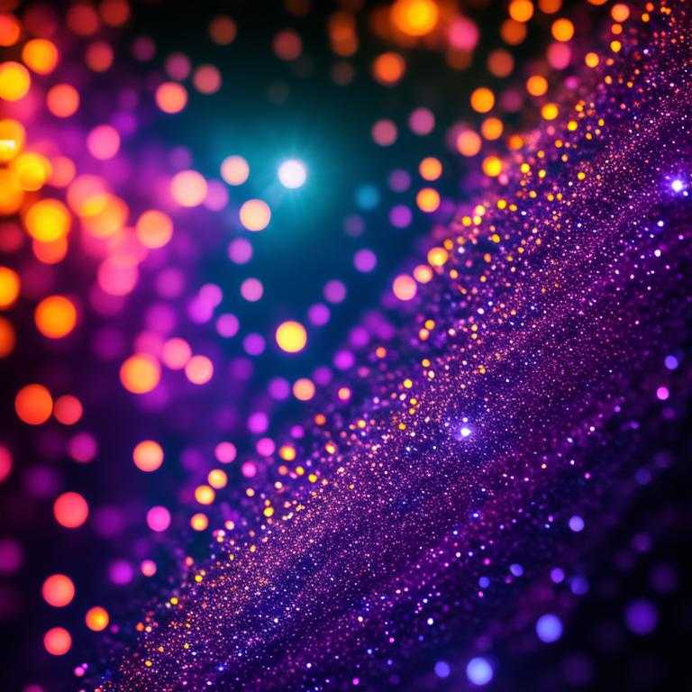 dreamrezzer: intricate luminous molecules, atomic rendering, light ...
