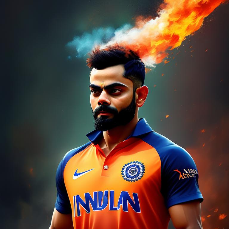 Virat kohli 2024 cricket shirt