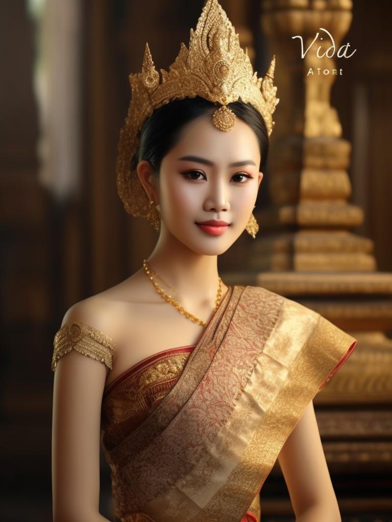 Thai Silk Dress PromptHunt Template