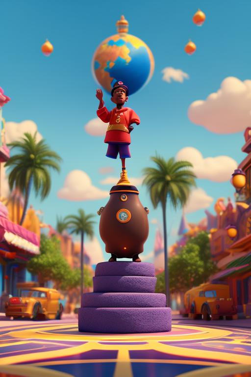 bwaykc: Pixar movie starring rapper snoop dogg, standing in the middle ...