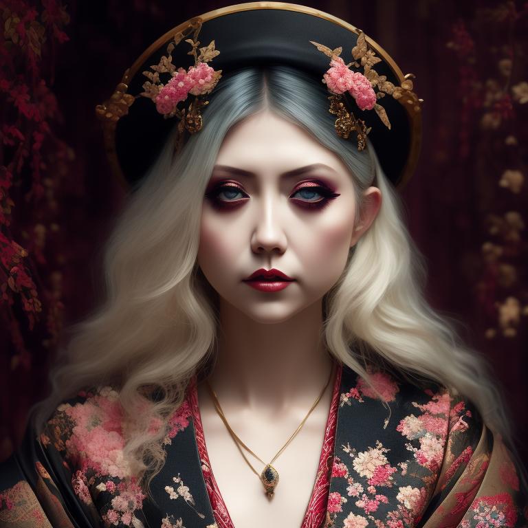 Jaya_Hess: Taylor Momsen in Geisha style